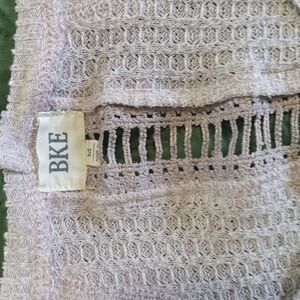 BKE Lavender Knit Top